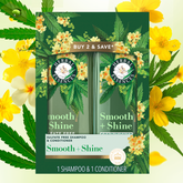 Herbal Essences Smooth + Shine Hemp Shampoo + Conditioner Dual Pack