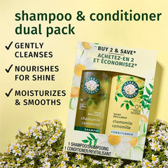 Shine Collection Chamomile Shampoo and Conditioner Set