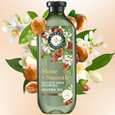 Herbal Essences Shine + Smooth Jojoba Oil Sulfate Free Shampoo