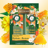 Herbal Essences Hydrate + Restore Honey Sulfate-Free Shampoo & Conditioner Dual Pack