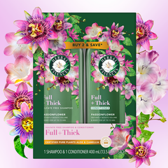 Herbal Essences Full + Thick Passionflower Shampoo & Conditioner Dual Pack