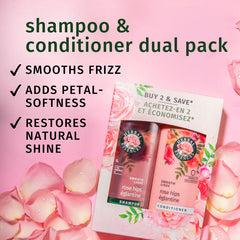 Smooth Rose Hips Hair Smoothing Shampoo & Conditioner Dual Pack