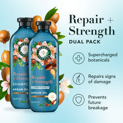 Herbal Essences Repair + Strength Argan Oil Shampoo & Conditioner Dual Pack